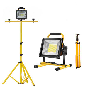 1200W Rechargeable Emergency Light with Remote Control IP65 Waterproof Portable Floodlight for Outdoor Camping Emergency and Industrial Use