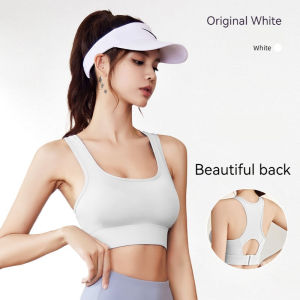 Sport Bra Push-Up Atasan Untuk Olahraga Yoga Gym Fitness Aerobik Zumba Kancing Belakang Wanita