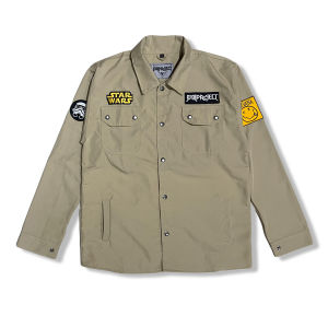 DISKON PRODUK TERBATAS FIELD JAKET SEMI PARKA FULL PATCH FALPROJECT PATCH detail ukuran ada di gambar