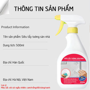 Xịt Tẩy Nấm Mốc Vết Bẩn Tường Nhà FREEME HI-CLEAN 400ml Chính Hãng Tẩy Nấm Mốc Tường Nhà Sàn Gạch