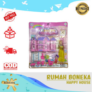 Mainan Anak Rumah Rumahan Dan Alat Kebersihan Rumah Barbiee - B898