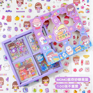 (STICKER ANAK AESTHETIC MOTIF MOMOJAN & CICI) MOTIF TERLARIS KARTUN KOREA MANIS IMUT LUCU. STIKER ANTI AIR 1 BOX ISI 100 LEMBAR MURAH GAMBAR TEMPEL WARNA 2D LUCU. STIKER VIRAL CEWEK COWOK ANAK SEKOLAH. STIKER CANTIK ANIME BINATANG BUAH POHON GAME