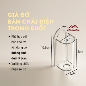 Giá đỡ bàn chải điện và các vật dụng tối ưu không gian phòng tắm tiện ích cho người sử dụng - H201