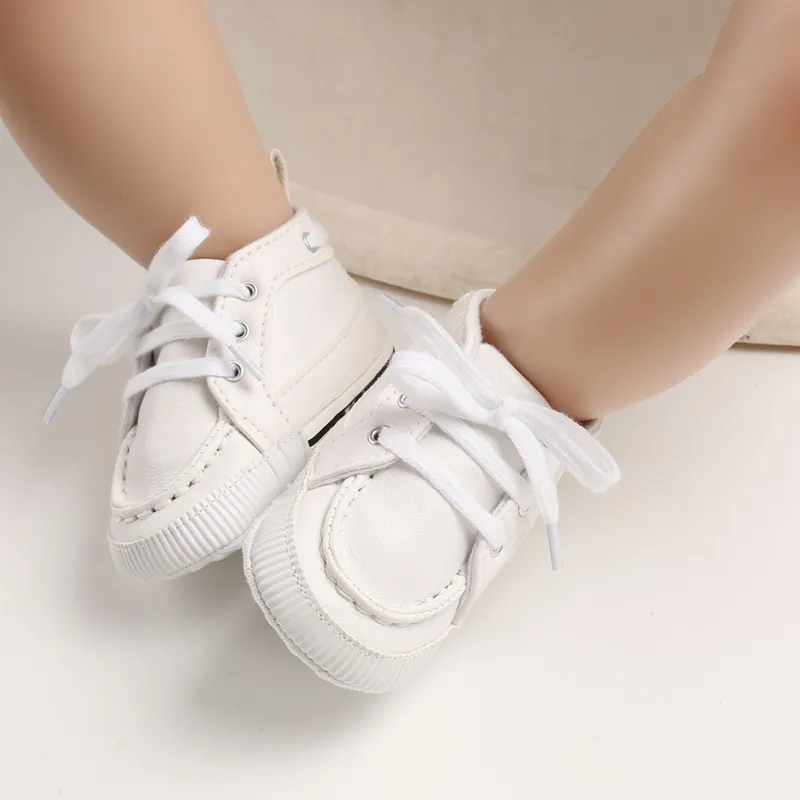Baby Boys Girls Prewalker Shoes Christening White Newborn First
