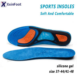 Foot massage insole Elastic Silicone Gel Orthotic Sport Insert insole massage acupoints
