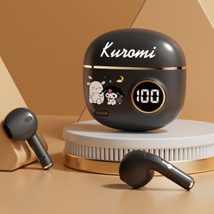 Sanrio Hello Kitty TWS Earbuds S190 Kuromi Bluetooth 5.4 Earphones Cinnamoroll Wireless Headset Sport Noise Reduction Game Headphone