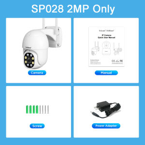 SriHome SP028 2MP SH052 5MP PTZ WiFi Camera Ai Auto Tracking Outdoor IP Camera 2-Way Audio Color Night Vision CCTV Surveillance