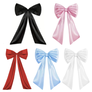 Lớn satins đồ trang trí thắt nơ cho trong nhà ngoài trời lễ kỷ niệm đồ trang trí đám cưới chống phai dụng cụ tiệc