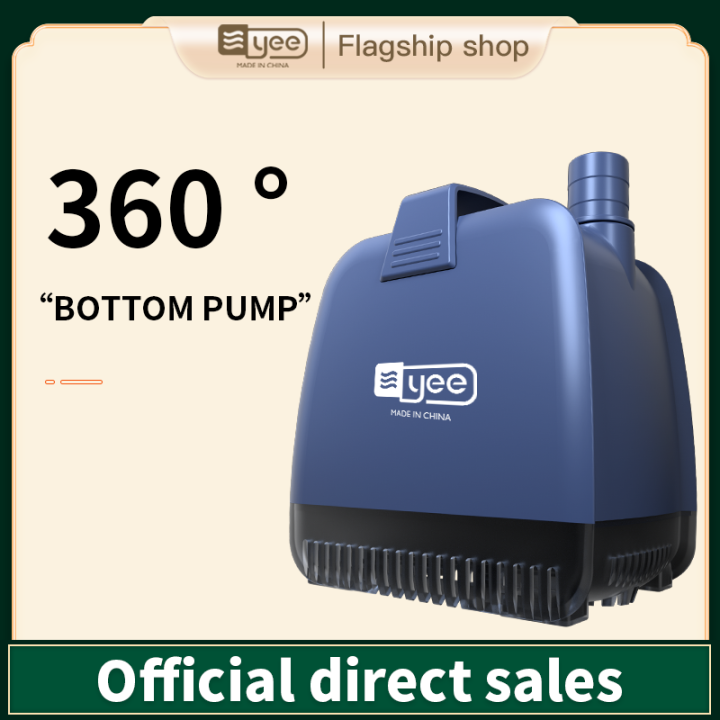 Yee aquarium Fish Tank Ultraquiet Water Pump Submersible Pump Fish