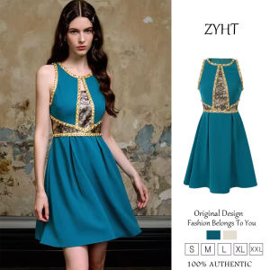 Zyht phụ nữ ăn mặc Đầm công sở váy hàn quốc kỳ nghỉ dresse ĐầM Dạ HộI tham dự sự kiện dresse trang phục sang trọng Đầm thời trang Đầm đi tiệc Wedding dresse 10736