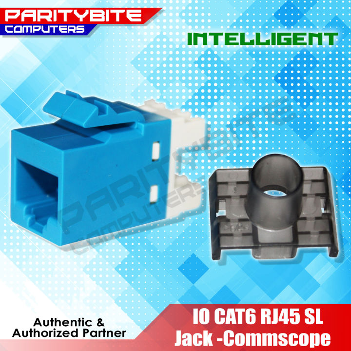 CAT6 IO JACK Keystone / Modular Jack Lazada PH