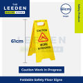 Foldable Safety Floor Sign Board by Leeden Online Store. 
