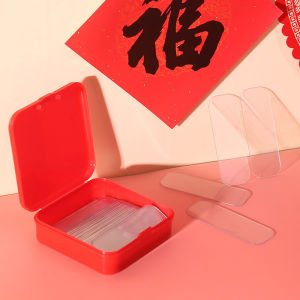 Set 60 Miếng Dán Tường Trong Suốt Hai Mặt Đa Năng