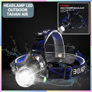 FAST DELIVERY TaffLED High Power Headlamp Senter Kepala LED Super Terang Jarak Jauh Cree XML-T6