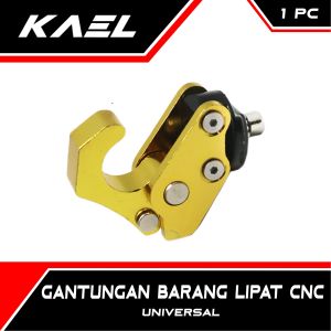 Gantungan Barang Robot Cakar Lipat CNC Variasi Semua Jenis Motor Bebek-Matic Beat-F1-FI-Pop-eSP-Street/Vario 110-125-150-160/Mio-M3-Z-S/NMAX/PCX/Aerox/X-Ride 115-125/Soul GT/Scoopy/Spacy/Fino/Fazzio/Supra-X-125-Fit/Blade/Jupiter-MX-Z/Vega-R-New-dll