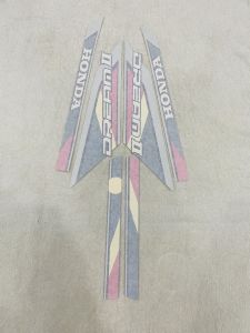 Bộ tem decal dán xe máy Honda super dream 2 màu đen zin thái siêu đẹp