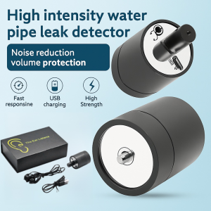 Water Leak Detector High-Precision House Wall Inside and Outside Underground Tap Water Pipe Floor Heating Accurate Water Leak Detection Instrument小型家用室内漏水检测仪