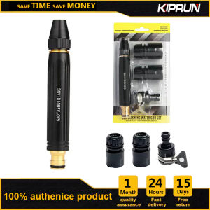 KIPRUN Vòi Phun Súng Phun Nước Áp Lực Cao Vòi Phun Thẳng Có Thể Điều Chỉnh Vòi Phun Nước Áp Lực Cao Ống Nối Vòi Phun Nước Để Làm Sạch Máy Rửa Xe Ô Tô Tưới Vườn