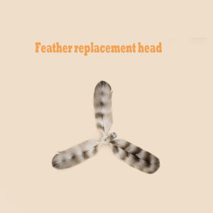 Cat Stick Toy bird model pet Interactive Funny Steel Wire Feather Teaser Pet Teasing Sticks