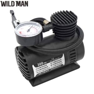 12V 300PSI Electric Tire Inflator Mini Air Compressor Heavy Duty Tire Inflator
