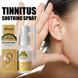 Propolis Ear Tinnitus Relief Spray Inner Ear Congestion Solution Ear Discomfort Soother Propolis Herbal Blend Portable Pump Bottle Instant Tinnitus Relief Ear Health Expert Mild & Non-Irritating Ear Fullness & Pain Relief