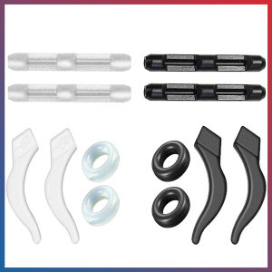 【6 pairs】Glasses Hooks Anti-Slip Silicone Eyeglass Holder Eyewear Ear Grips Hook - Local Delivery
