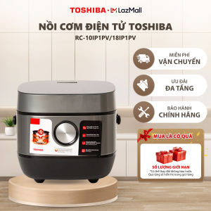 Nồi cơm điện tử cao tần Toshiba RC-10IP1PV - 1.0L - 1000W - Hàng chính hãng - Bảo hành 12 tháng