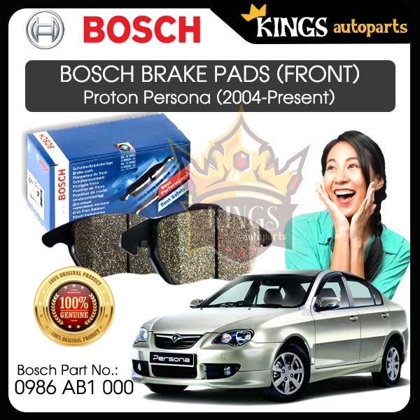 BOSCH FRONT BRAKE PAD KERETA PROTON PERSONA 2004 PRESENT 0986