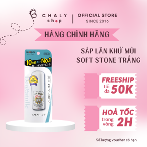 Lăn khử mùi đá khoáng Soft Stone/ Crystal Stone nội địa Nhật