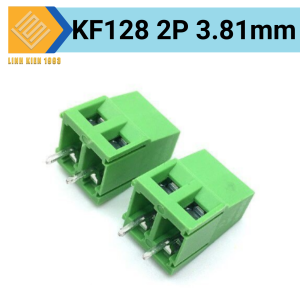 [ 2 CON ] Domino KF128 2P khoảng cách chân 3.81mm
