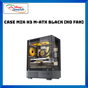 Case MIK H3 Hồ Cá M-ATX/ITX Kính Cường Lực - Hàng Chính Hãng