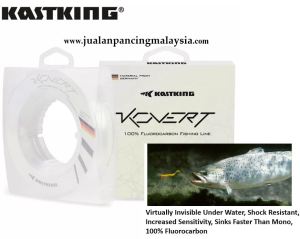 KastKing Kovert Fluorocarbon Fishing Line and Fluorocarbon Leader Virtually Invisible Under Water 100% Fluorocarbon