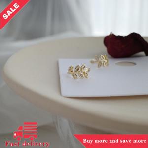 [COD] 1pc Cute Metal Leaf Earcuff Clips On Earring for Women Girls No Fake Piercing Cartilage Earrings Ear Ring