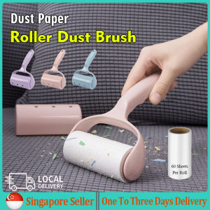 Portable Sticky Lint Roller ReusableHair Sticky Roller Dust HairFur Remover Sofa Curtain Bedsheet Cloth Cleanning Tools CNY Gift Present