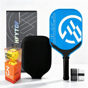 T700 Carbon Fiber Pickleball Paddle USAPA Approved 16MM Honeycomb Core Pickleball Racket with Carry Bag & Pickle Balls for Indoor Outdoor Play