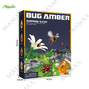 【SG Ready Stock】Bug Amber Dig Kit for Kids★STEM Science Excavation Toy✅Educational Amber Insect Discovery Set✅Perfect Gift✅Christmas/Birthday Gift/Presents✅