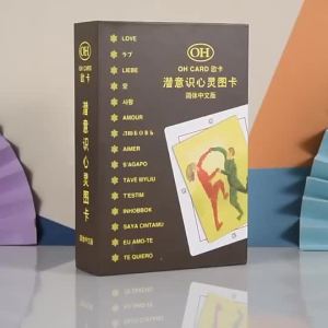 Hàng chính hãng có sẵn / Trò chơi bài châu Âu OH cards Bộ Thẻ Chiếu Sáng Tiềm Thức: Bộ đầy đủ chính hãng kèm theo phiên bản điện tử của khóa học tâm lý học dành cho trẻ em. QWHG