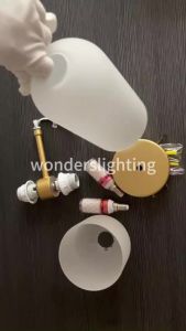 Nordic Light Luxury LED E14 Wall Lamp Bedroom Bedside Staircase Interior Decoration Wall LightFast shipping