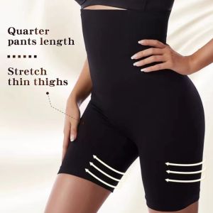 2024 NEW HIGH WAIST BELLY PANTIES Waist Shapewear Power Shorts Compression High Waisted Plus Size