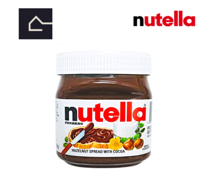 Nutella Spread 350g. แยมนูเทลล่า ขวดแก้ว 350กรัม BBE: 11/24 | Lazada.co.th