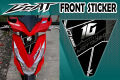 HONDA BEAT FRONT STICKER / HONDA BEAT ACCESSORIES / HONDA BEAT DECALS / HONDA BEAT STICKER / STICKER / DECALS. 