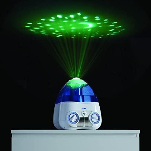 Vicks Starry Night Cool Moisture Humidifier, Vicks Humidifier for Bedrooms, Baby, Kids Rooms