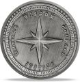 Cardinal Virtues Coin Stoic Challenge Coin Four Virtues Stoicism Medallion Daily Stoic Reminder Coin. 