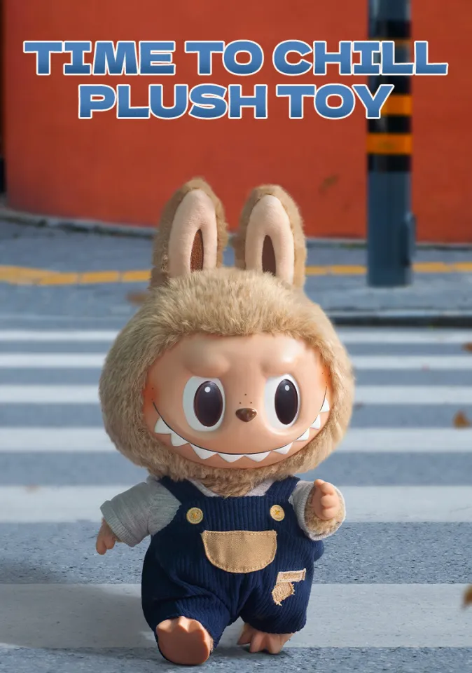POP MART LABUBU Time To Chill - Vinyl Plush Doll Action Figurine
