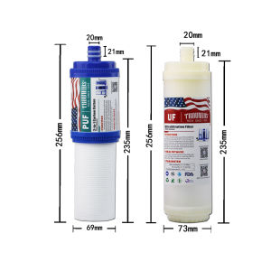 2PCS 10 Inch Filter Purifier Cartridge Replacement UDF / Ultrafiltration