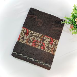 HANDUK MANDI MERAH PUTIH JUMBO NUSANTARA BY TERRY PALMER UKURAN Uk70x140cm ORIGINAL TERMURAH HANDUK MANDI MOTIF