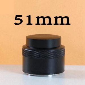 Flattened Spring Tamper Kopi Tamper 304 Stainless Steel 51/53/58mm untuk Espresso Coffee Tamper