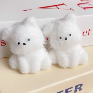 ZSDN MALL 2PCS Slow Rebound Taba Dog Squeeze Toy Kneading With Flocking Cartoon Fidget Toy Novelty Soft Puppy Pinch Toy Children