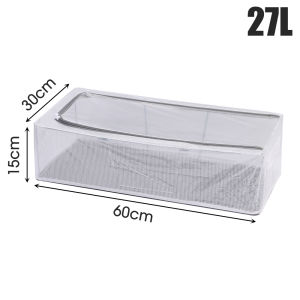 2ชิ้น กล่องเก็บรองเท้าแบบวางซ้อนกันได้ / กล่องเก็บรองเท้าใสกันน้ำพร้อมฝาปิด / ตะกร้าเก็บของสำหรับตู้เสื้อผ้า