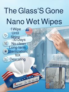 Wet Wipes Nano Wet Tissue Kitchen Cleaning/Multipurpose Oil Stain Remover/Household Office Bathroom/Wet And Dry Wipes For Adults